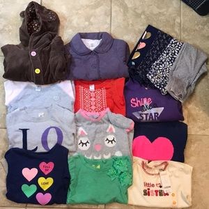 Girls 4T 15-pieces set